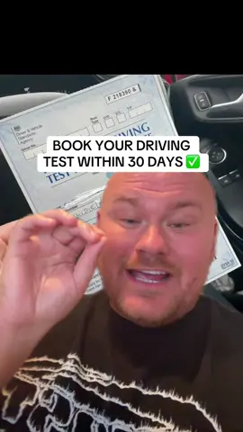 Book your driving test within 30 days ✅ #zacstudd #carsoftiktok #theorytest #theorytestpractice #drivinglessons #ukdriving #drivingtheory 
