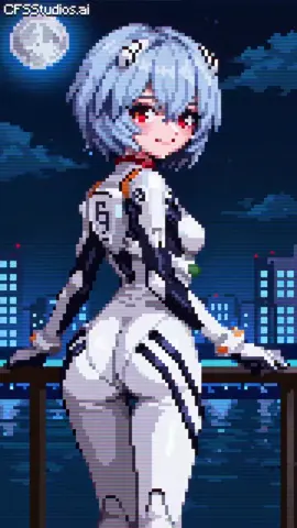 Rei Ayanami Pixel Animation #ReiAyanami #Evangelion #PixelArt #PixelAnimation #CFSStudios