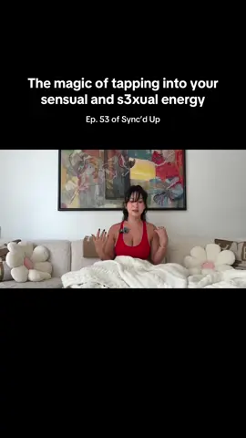 Let’s talk about pleasure, s3x, sensuality, allllll of it. If you want to hear more, my podcast Sync’d Up is for you 🪄 available on Spotify and Apple  #empowerment #confidence #sensual #magnetic #energy #divinefeminine 