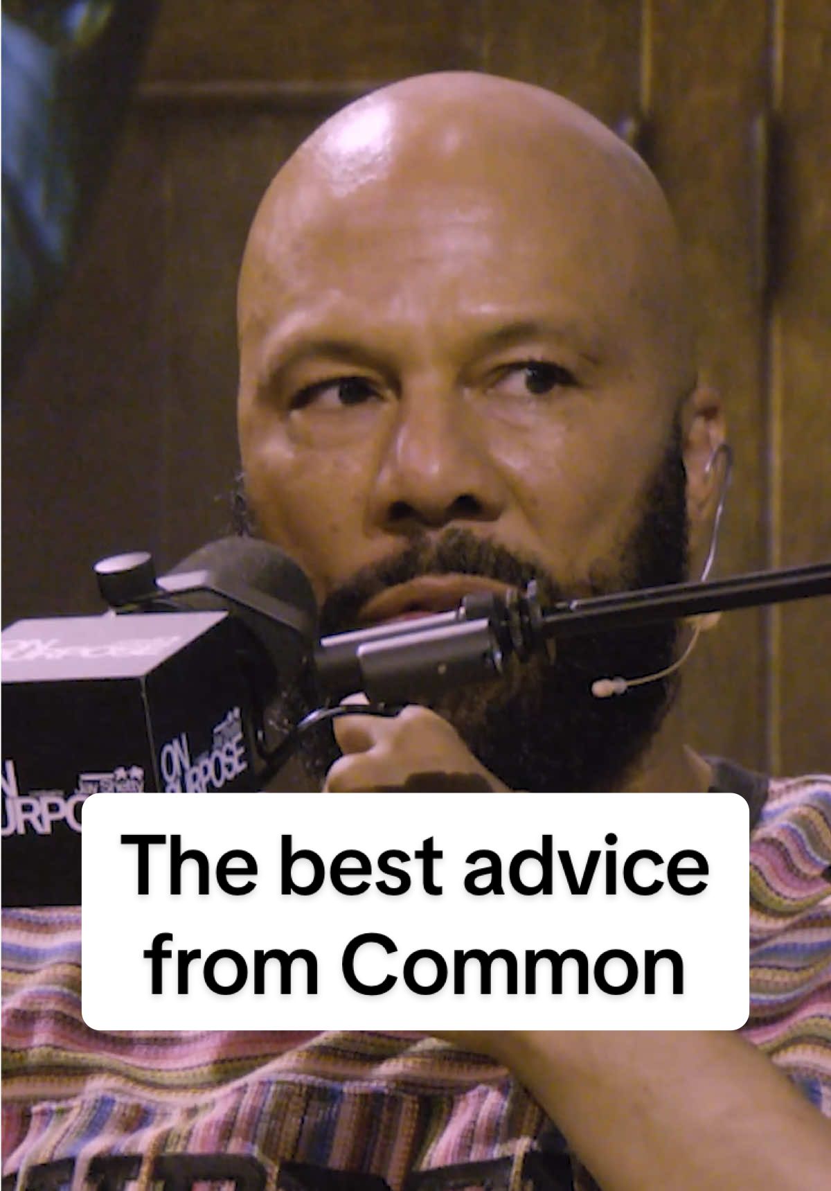 🚨Brand new podcast🚨with @Common is out NOW on all platforms 🎙️ Search ‘Jay Shetty Common’ to watch or listen today Live from the Chicago Theatre