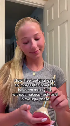 Every so often 😉 #gettingready #makeup #boyfriend #foryou #blush 