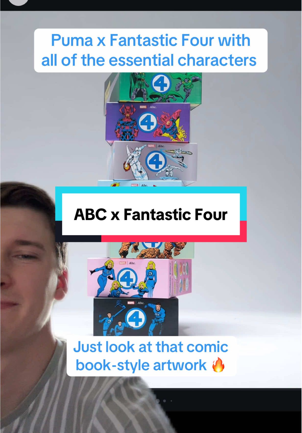 What a fantastic collection #advisoryboardcrystals @Advisory Board Crystals #fantasticfour #puma 