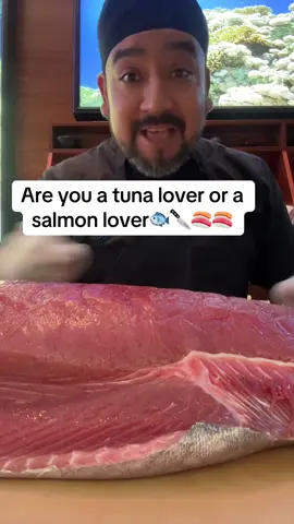 TUNA SAHIMI🐟🔪🔪🍱🍣🥢 #tuna #cutting #sushi #food #sushilovers #FoodLover #bluefintuna #yellowfin #sashimi #nigiri🍣 #tutorials #foodreview #comida #fyp #foryou #parati #foodvibes 