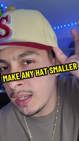 How to shrink a hat 101 #fittedcap #fittedhats #baseballcap 