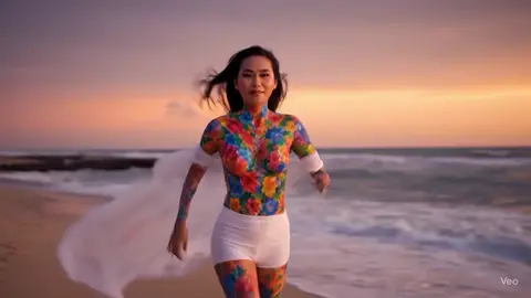 mas rijal.. cepetan rinio..  #ai #bodypainting #pantaivibes #pemandangan 