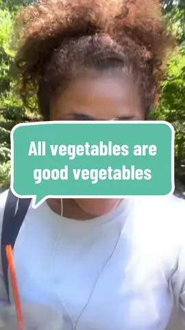 All veggies are good veggies. #eattherainbow #eatyourveggies #dietitianapproved #dietitiansoftiktok 