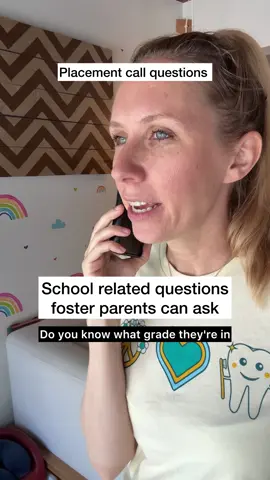 Here’s some questions that may be helpful as you learn about the child and what academic or school based needs they may have. Of course, you may need to discover these things over time and not everything is known at the beginning of a placement. #fosterparent #fostercare #backtoschool 