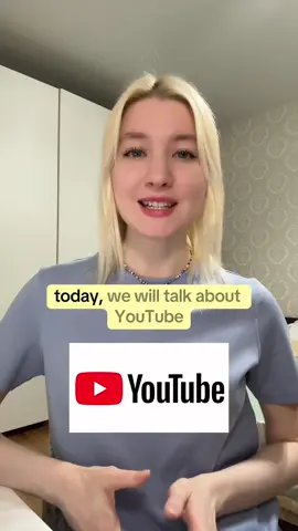 Let’s talk about YouTube!⭐️ Do you use YouTube? What kind of videos do you watch? Follow for more English🇬🇧 #english #englishpodcast #slowenglish #slowenglishpodcast #englishlistening #englishvocabulary 
