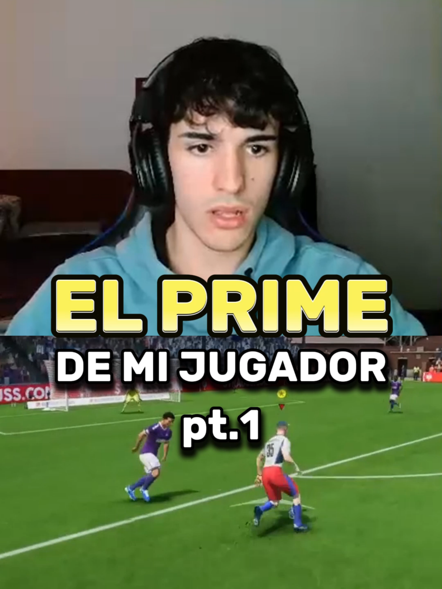La ERA PRIME de MI JUGADOR pt.1 #fifa #fc25 #hamburgo #modocarrera #golazo #stream #kick #clips #prime