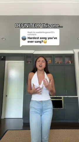 Replying to @maddiefergason12 “Venom” by Lana Carter (me lol). guess I like to make my life more difficult!😅 #hardsong #difficult #challenge #singingchallenge #belting #highnotes #americasgottalent 
