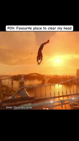 POV: Favourite place to clear my head #spiderman #marvelsspiderman2 #andrewgarfield #insomgamescommunity #thedustyhero 