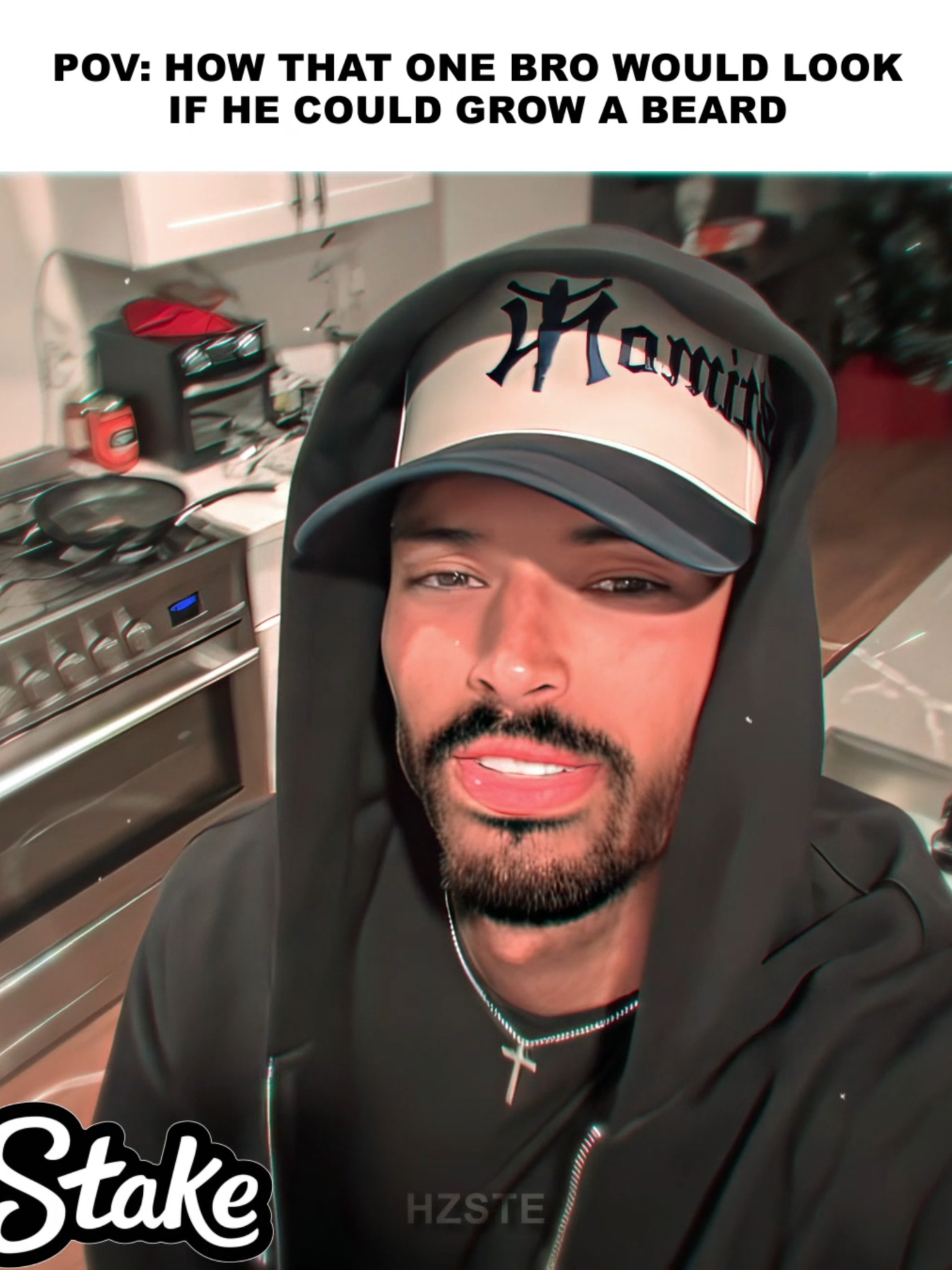 Pov How That One Bro Would Look If He Could Grow A Beard #marlon #edit #mogged #buzzcut