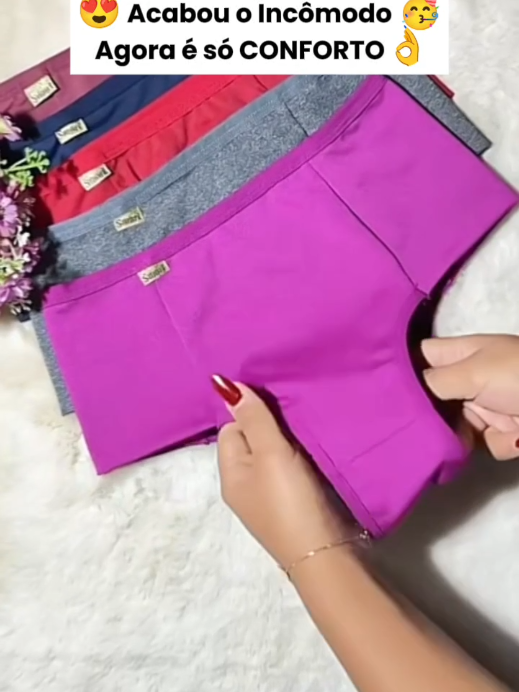 😍 Transforme seu visual com esse Kit de Calcinha incrível! Alta qualidade, praticidade e um preço que cabe no seu bolso. Aproveite agora com DESCONTO por tempo limitado!  💖 Clique no link e Garanta já o seu ⬆️ #calcinha #calçinha #lingerie  #peçaintima #modafeminina #tiktokshop 