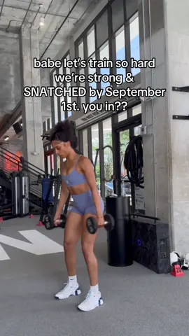 all you need is 2 dumbbells join me in bi0 #snatched #workoutmotivation #fitnessmotivationdaily #snatchedwaist #workoutplan 