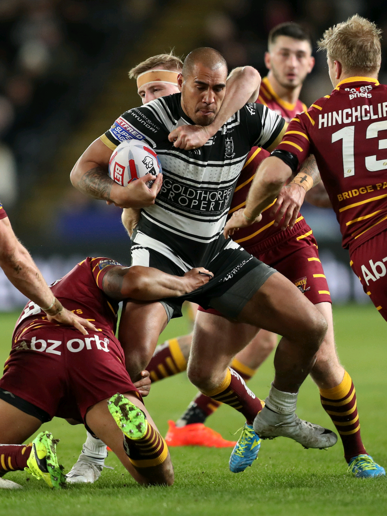 Three of the best, he's made them pay 😮‍💨 #HullFC #SuperLeague #RugbyLeague 