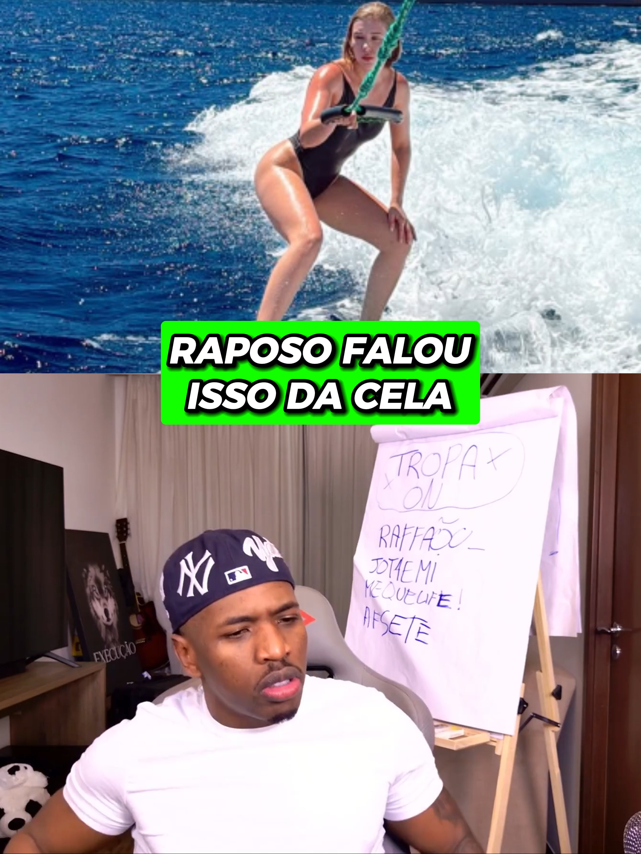 Fontinnele falando da cela 🤣 #fyp #fontinnelerj #raposo #cela #viral