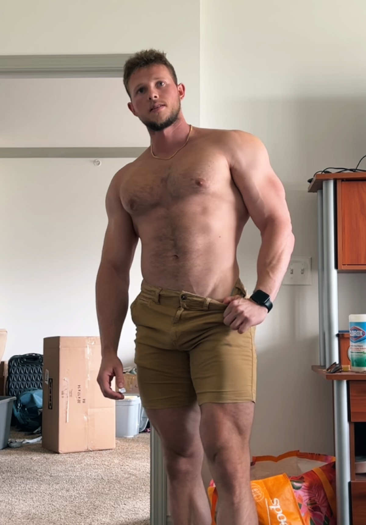 I guess khakis are the new gym shorts 🤷‍♂️😏