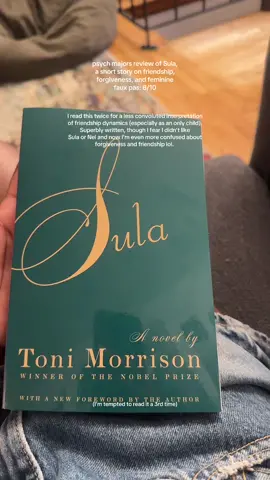 I definitely still recommend reading it though! #BookTok #fyp #bookclub #tonimorrison 