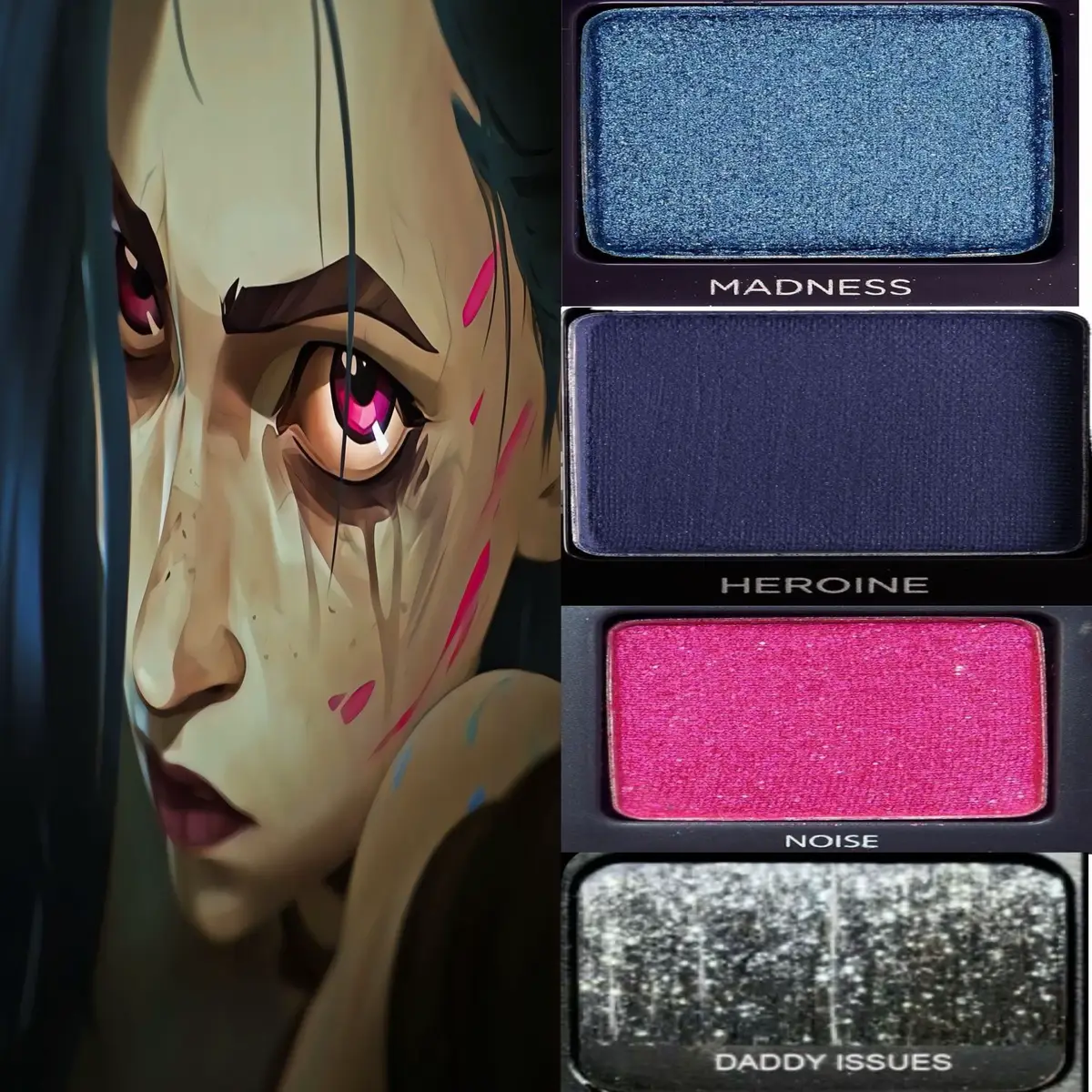 First one ever made gng !!! Ill make more (3 posts in a day??? WOAHH) #jinx #arcane #eyepallet #fyp #teamworkchallenge 