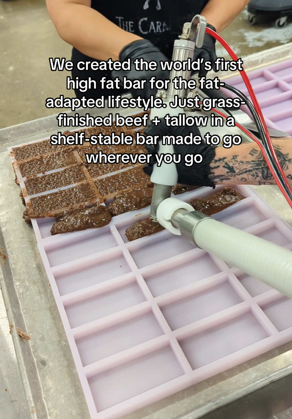 We created the world’s first high-fat bar made with just grass-finished beef and tallow - no preservatives, no fillers, and no junk. 🥩🥩🥩 It’s shelf-stable, travel-ready, and made for anyone living a fat-adapted lifestyle. Whether you’re on the road, in the wild, or just need real fuel on the go, this bar was built to go wherever you do. No crash, no fridge, just pure, functional energy. 💪💪 #EatMeat #Meatheals #CarnivoreCrew #AnimalBased #AncestralEating 