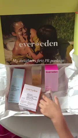 Thank you sm @Evereden for sending us these goodies! She is so excited to try her own skincare products since she’s always using mamas. We can’t wait to show you how we incorporate them in our girly night routine🫧🧴🎀#prpackage #prunboxing #prpackages #skincare #skincareroutine #skincareforbeginners #skincareforkids #skincareforkidsandteens #toddlermom #girlmom #girlythings  #teachingkidsyoung #motheranddaughtergoals #motheranddaughter 