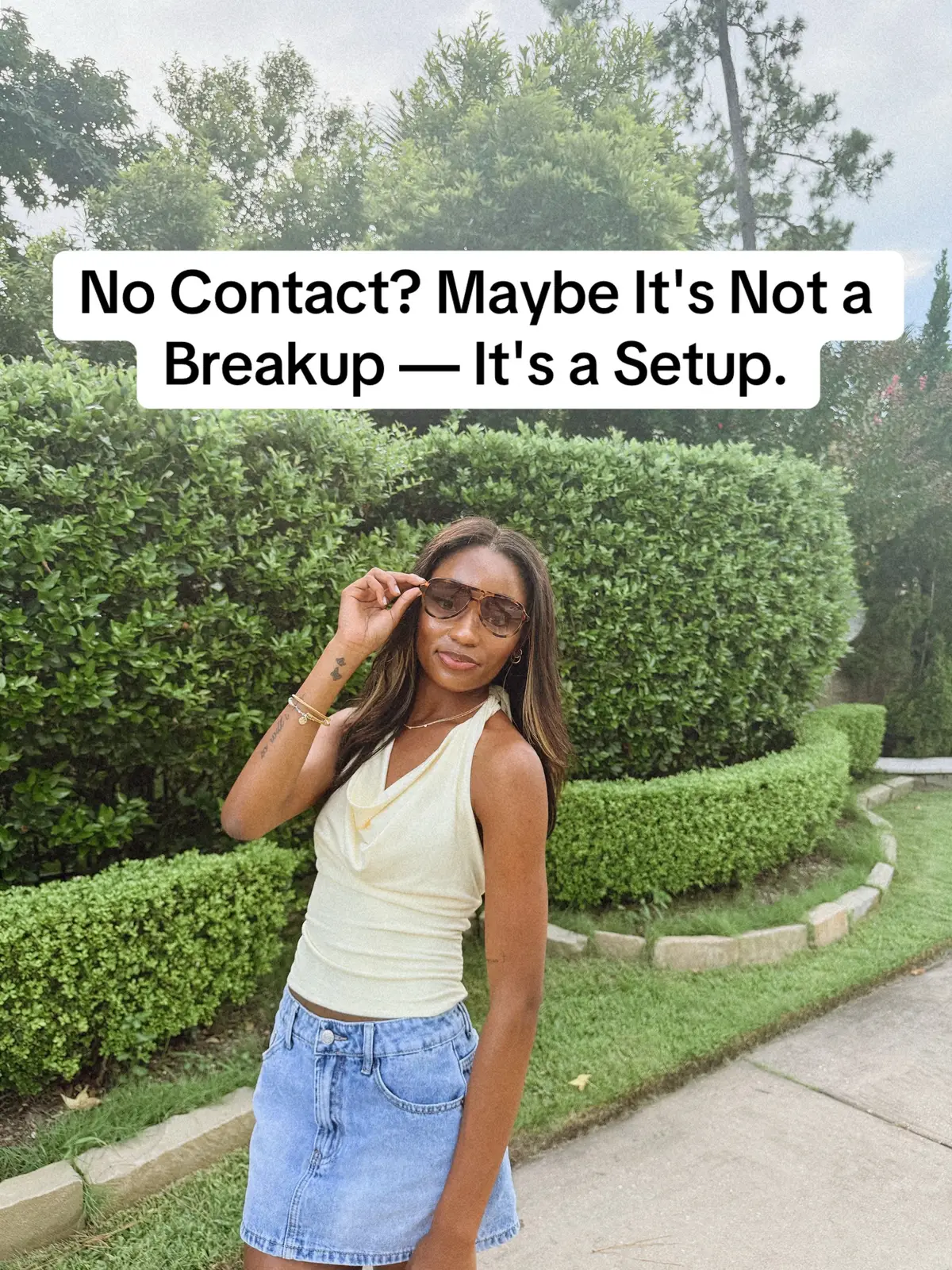 What if the season of no contact is exactly what God is using to develop your character, deepen your healing, and remind you who you are in Him? This separation might not be the end... it might be the beginning of something stronger — but first, let Him show you YOU. #HealingSeason #GodsTiming #NoContactSeason #Worthlt #FaithOverFeelings #ChristianGirlContent #LetGoAndLetGod #RelationshipWithGodFirst #TikTokCarousel #SurrenderSeason #PurposeOverPain
