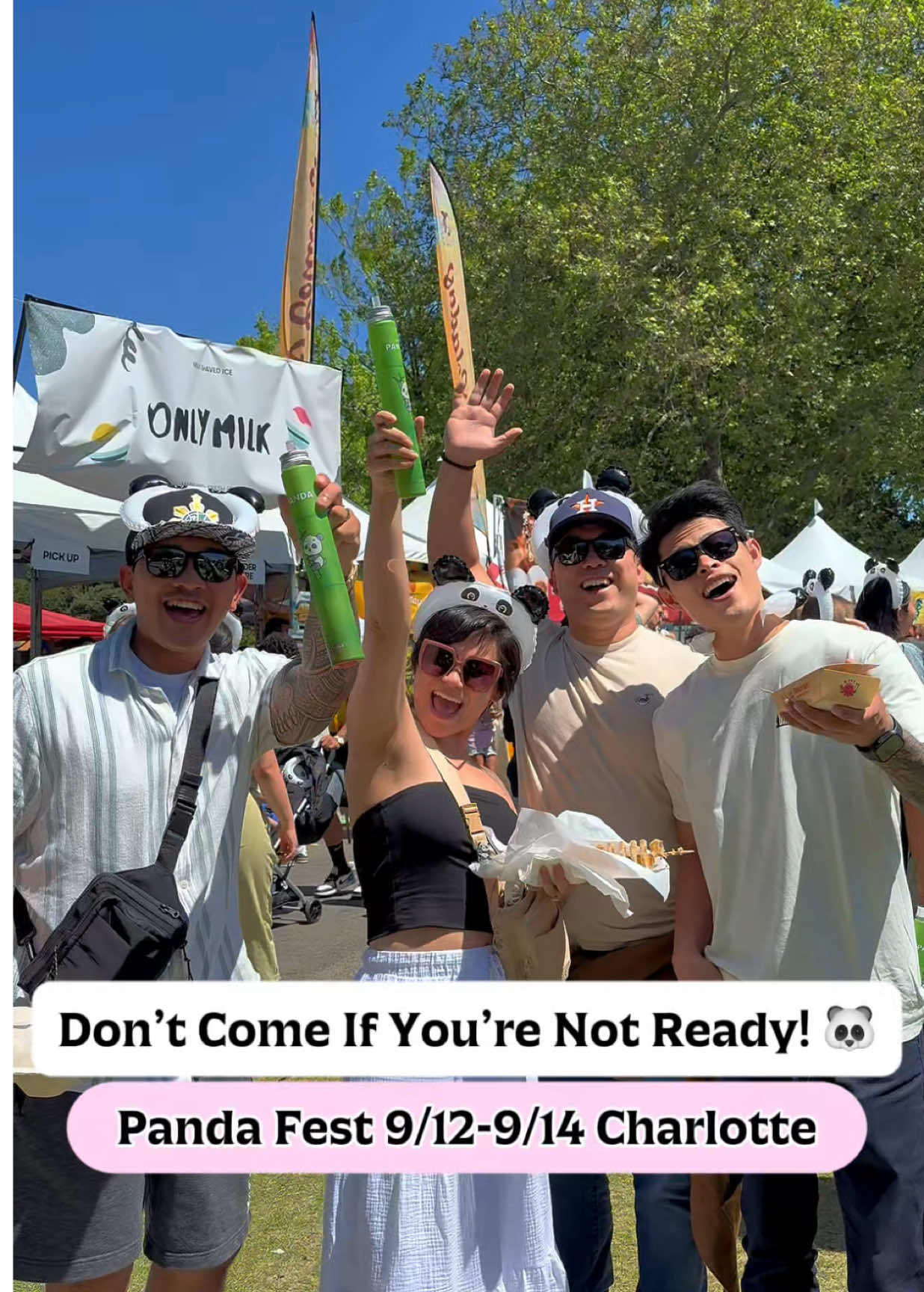 Don’t say we didn’t warn you 👀🐼 If you’re not ready for the ultimate Asian food & cultural experience… maybe sit this one out 😮‍💨 But if you ARE, then get hyped for Panda Fest coming September 12–14 to Ballantyne’s Backyard! ✨ 200+ Asian eats & drinks 🎈 15-foot panda inflatables 🐼 Panda mascot 🎭 Cultural performances 🛍️ Exclusive panda merch 🎨 Face painting & panda bounce house 🎟️ Tickets are selling fast - grab yours now before they’re gone! 🔗 Tix in bio  See you in September! #PandaFest2025 #cltfoodies #pandafestustour #AsianFoodFestival #cltfoodfairs #cltevents #foodfestivals #foodevents #Foodie #cltfoods #cltfoodporn #chinesefoodlover #koreanfood #thaifood #japanesefood #filipinofood #foodclt #ncfoodies  #ballantyne #charlotteevents #cltrestaurants #asianfoodlovers #clt #charlotte #nc #northcarolina #charlottesgotalot 