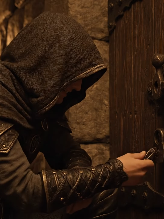 Rogue tip #47: bluff the lock #fantasyhumor #fantasyromance #fantasytok #ai #aifantasy #dungeonsanddragons #fantasyvibes #dnd #dndtiktok #worldofwarcraft 