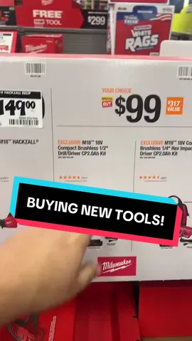 Buying New Tools
