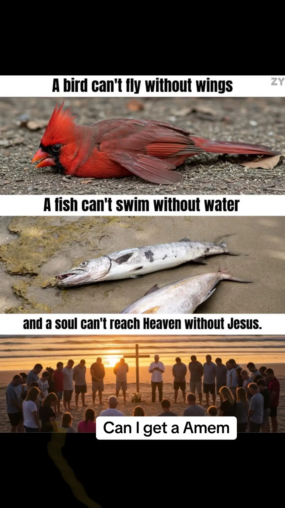 We owe it all To you our Father in Heaven 