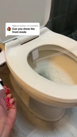 Replying to @Jocelyn <3 bidet front mode for women #bidet #bidetattachment #bathroomessentials #hygiene #phancir 