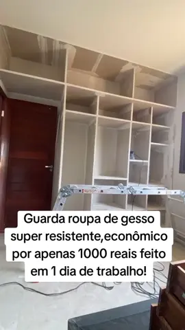 Aprenda a fazer seu próprio guarda roupa de gesso! #closetdegesso #gesso #guardaroupainteligente #guardaroupa #ideias #economico #viraliza #