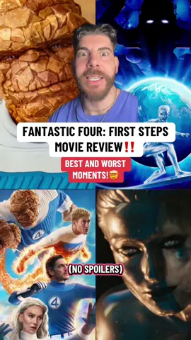 Fantastic Four: First Steps Review but here’s the thing, is it really fantastic fr? 🤔 #fantasticfour #fantasticfourfirststeps #marvel #mcu #marvelstudios #marvelcomics #marveltok #mcutok #avengersdoomsday #movie #movies #movietok #moviereview #review #movienews #news #trending #fyp