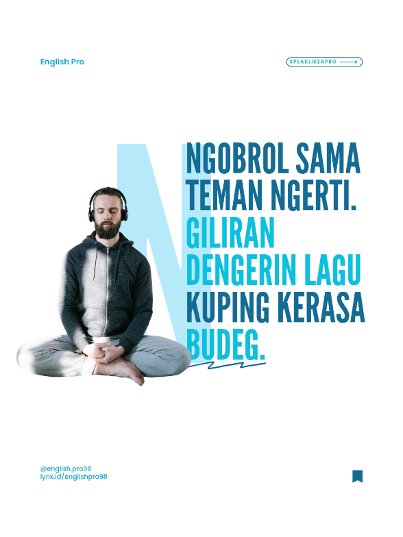 Kalian suka dengerin lagu ini juga gak? what's your favorite song?💭 #listening #songlyrics #englishpro #speaklikeapro #belajarbahasainggris 