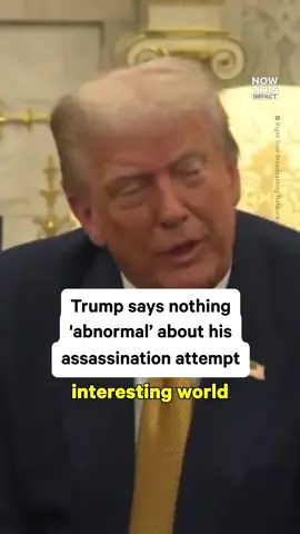 Just a totally normal assassination attempt. Nothing to see here.