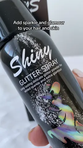Add glam with Shiny Glitter Spray#shinyglitterspray #creatorsearchinsights #happyprettychic #glitterspray @TikTok Shop Creator 