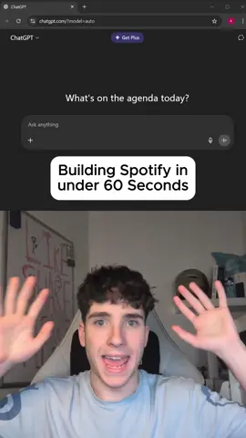 Building Spotify app in 60 seconds with AI #ai #nocode 