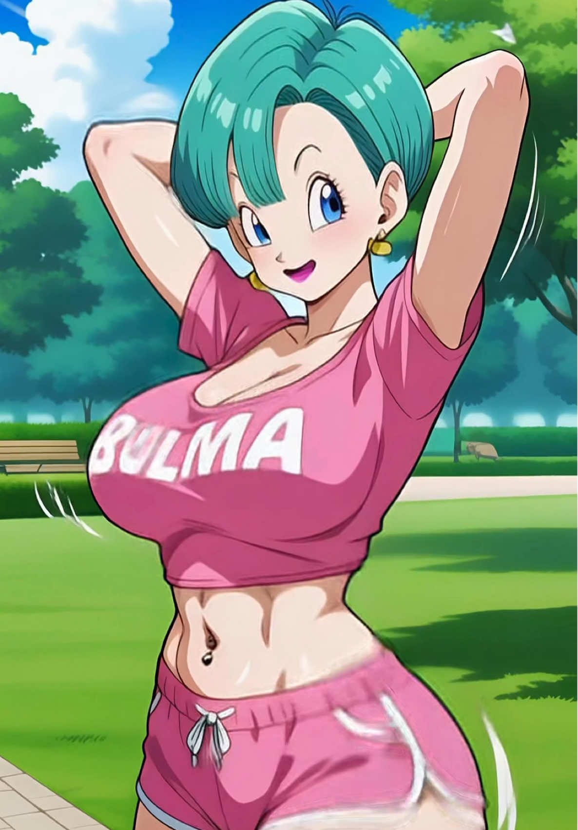 Dance Lessons With Bulma #bulma #dragonball #anime #fyp #tiktokdance #dance #aicharacter 