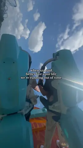 Would I go on a roller coaster again? Yes sir even with fear I would 🤌🏽🫶🏽 #sza #betterliveyourlife #seaworld #rollercoastertiktok #fypシ #viral #trendingvideo 