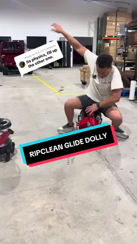Replying to @jt_6.3 is it physics? Or just a good product design vs a poor product design? Seems obvious to me…😏 don’t break your neck! Get our glide dolly #ripclean #carproducts #glidedolly #bucketdolly #autodetailing #phantombucket 