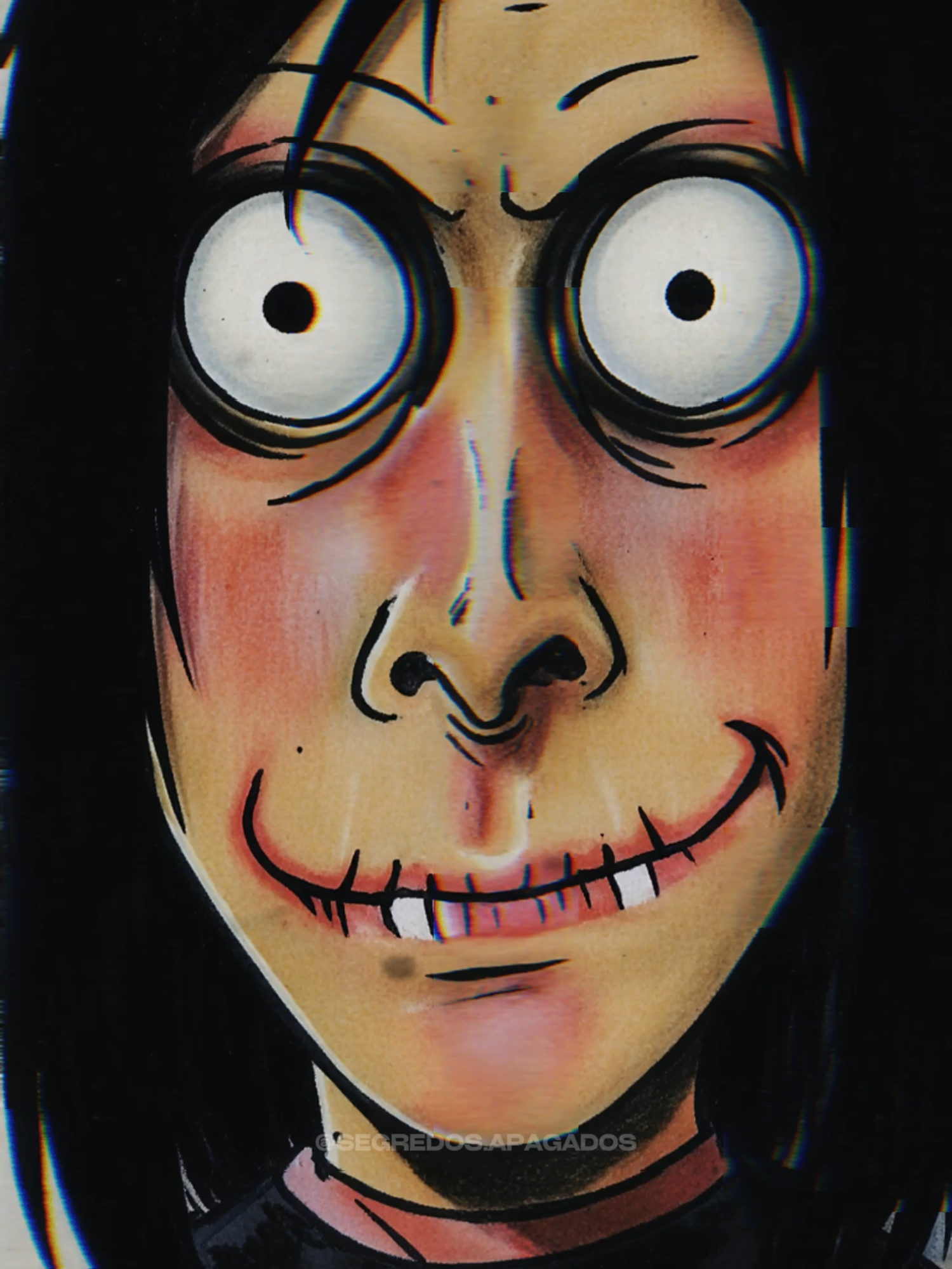 A momo #misterio #terror #historiadoterror #assustador #vocesabia