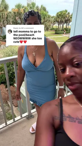 Replying to @lili  she loves the swimsuit though i can’t tell you that , she made sure she hurried and went somewhere 🤣 #swimsuit #fyp #foryou 