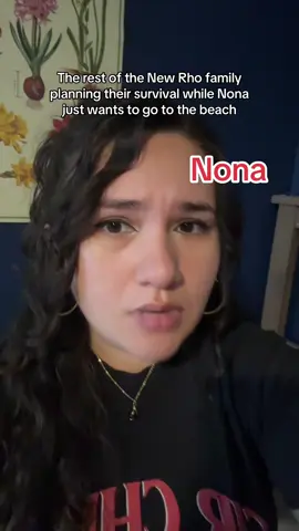 poor nona just wanted to go to the beach but the plot had other plans… . #thelockedtomb 