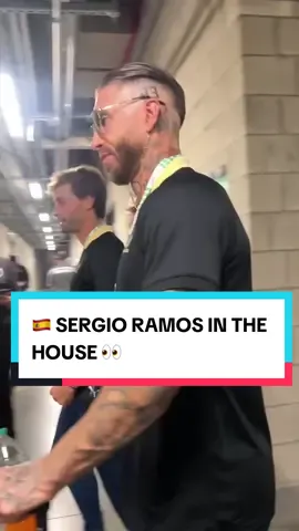 Sergio Ramos in the building representing LIGA MX against MLS in the All-Star game. 👀 #MLS #Soccer #sergioramos #mlsallstar #ligamx 
