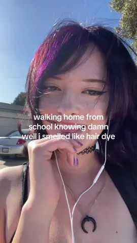 anyways i’m purple again #hairdye #purple  not but fr i’m gonna wash it fully… trust #crying #real #fyp 😳🫰