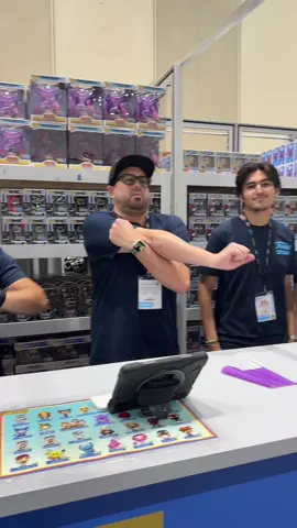 Getting ready for the rush 🏃💪 #SDCC #Funko