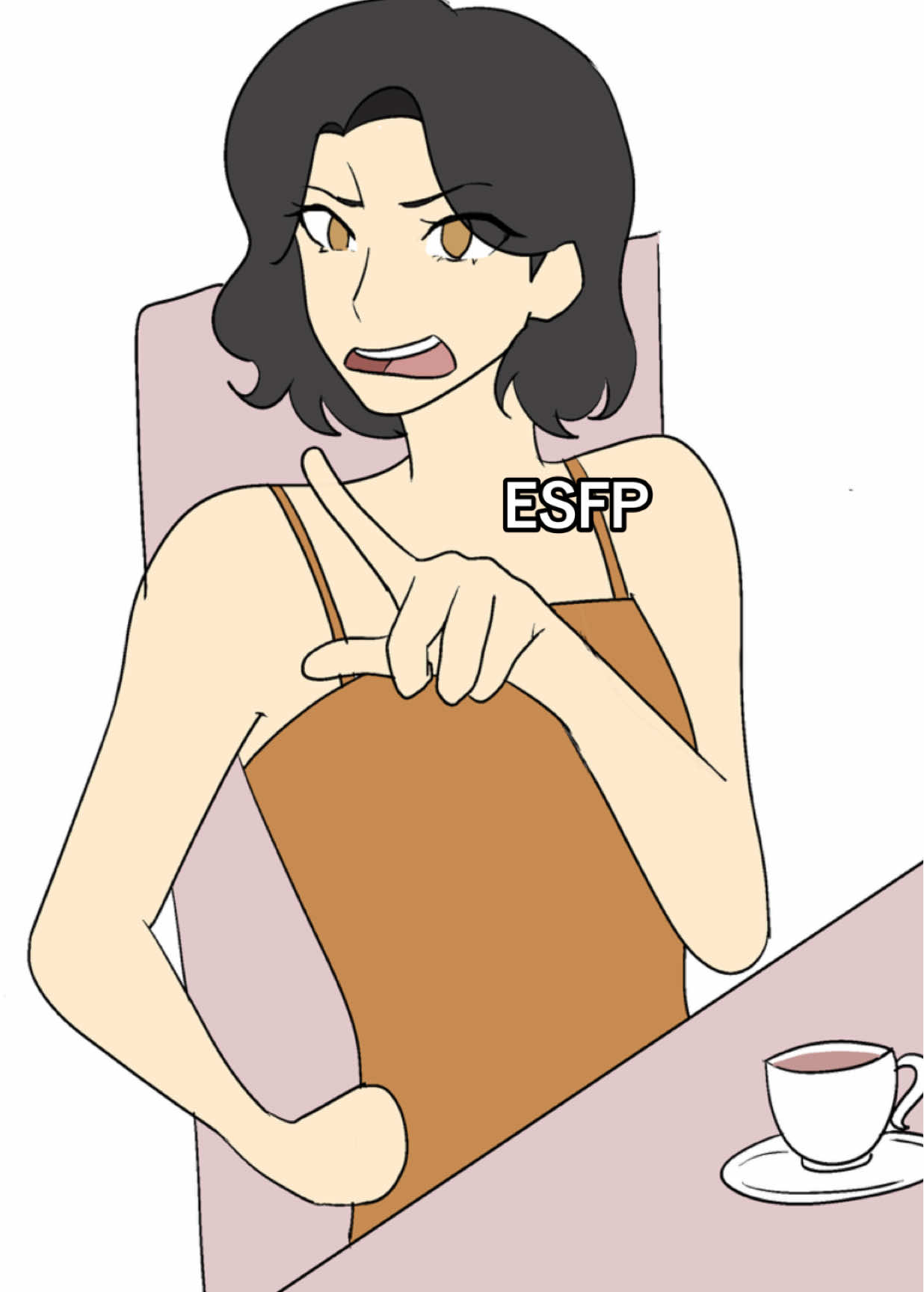 which one are u? 👀 #mbti #personality #artist #esfp #entj #infj 