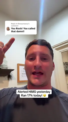 Replying to @Bossynsassy HIMS made my followers rich! Cheers #daytrader #optionstrader #daytrading #stockmarket #stocks #options 