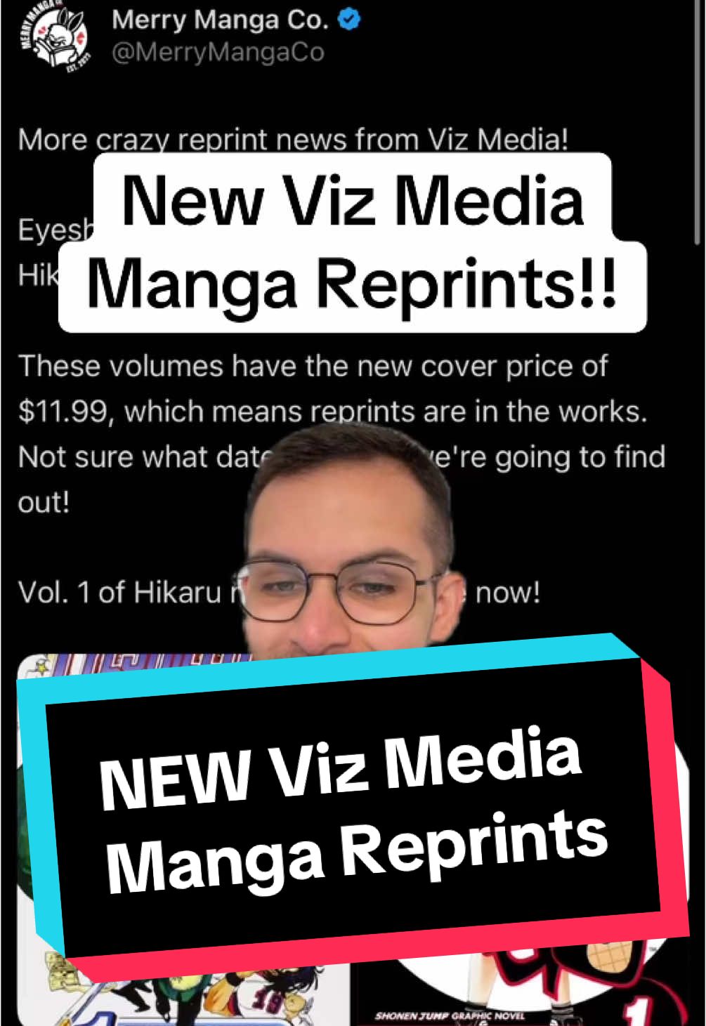 Eyeshield 21 & Hikaru No Go manga are being reprinted by @VIZ! #eyeshield21 #hikarunogo #manga #manganews #mangatok #mangareprints 