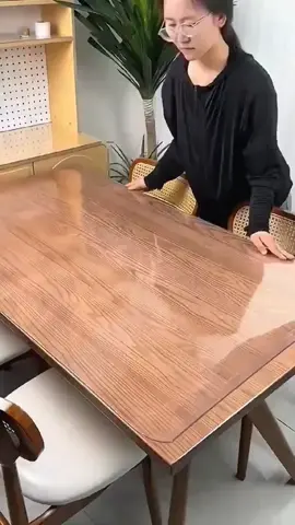 Toalha de mesa transparente térmica impermeável 🙀#mesa #toalhademesa #cozinha #impermeavel
